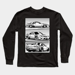 Nissan Skyline R32 Widebody Long Sleeve T-Shirt